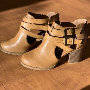 Soda Scribe Ankle Booties